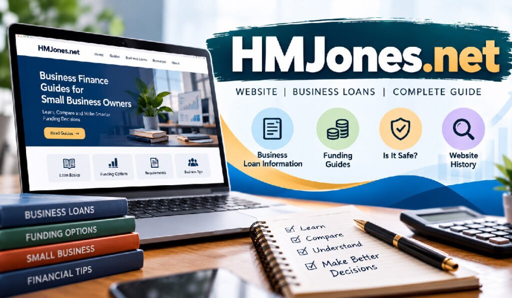 HMJones.net Review: Business Loans, Funding Guides, and Safety HMJones.net