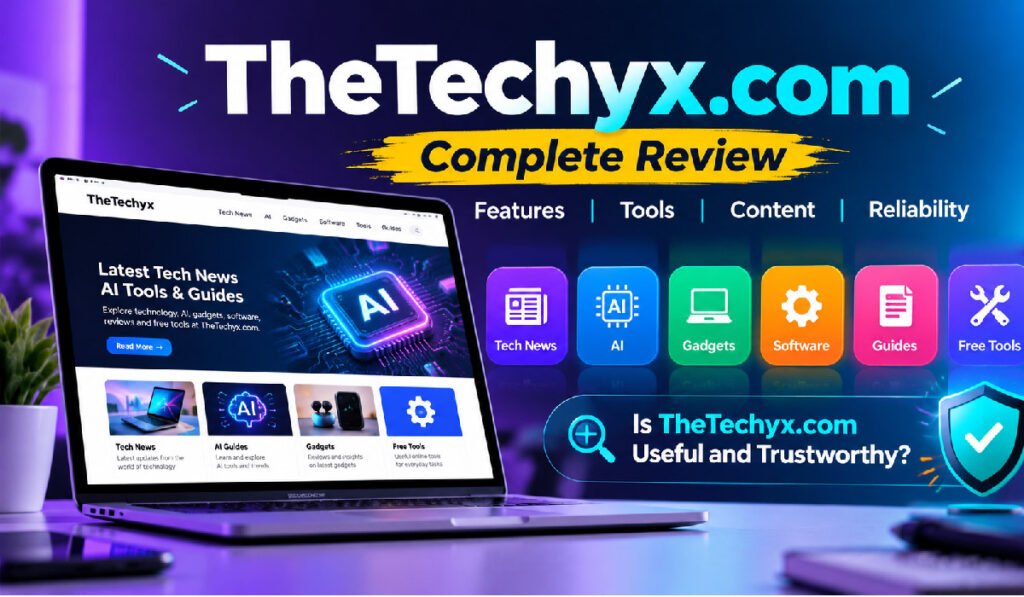 TheTechyx.com: A Complete Guide to Technology, AI & Digital Tools TheTechyx.com